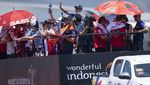 Keseruan Fan Parade MotoGP Mandalika 2023