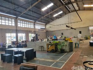 Kafe Industrial Viral, Ternyata Betul-betul Bekas Pabrik