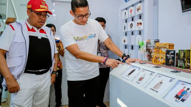 Sandiaga Tinjau Planogram Mandalika