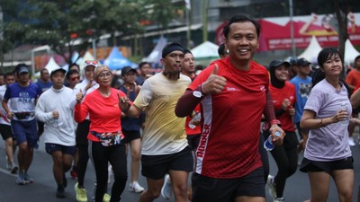 Serunya Fun Run Jelang IFG Labuan Bajo Marathon 2023