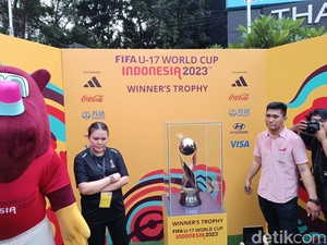 Trophy Tour Digelar di Jakarta Jelang Piala Dunia U-17