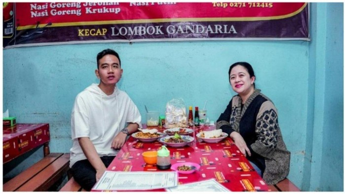 10 Potret Gibran Rakabuming Makan Bareng Prabowo hingga Ganjar Pranowo