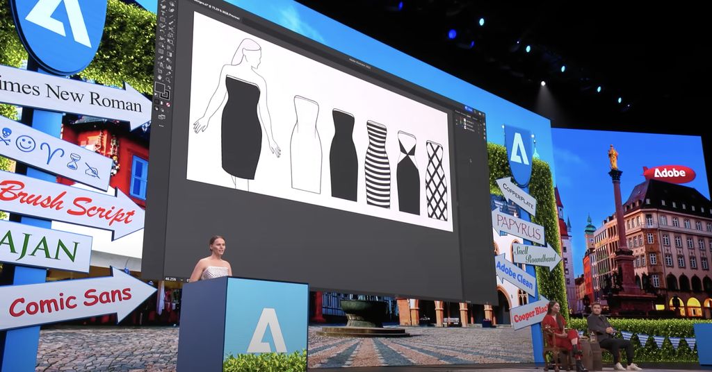 Adobe MAX Sneaks 2023. (Tangkapan layar youtube ProjectPrimrose )