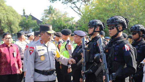 Apel kesiapan pasukan pengamanan AALCO.