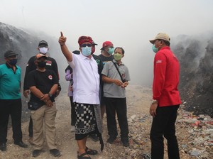 Bupati Tabanan Bentuk Tim Terpadu Tangani Kebakaran TPA Mandung
