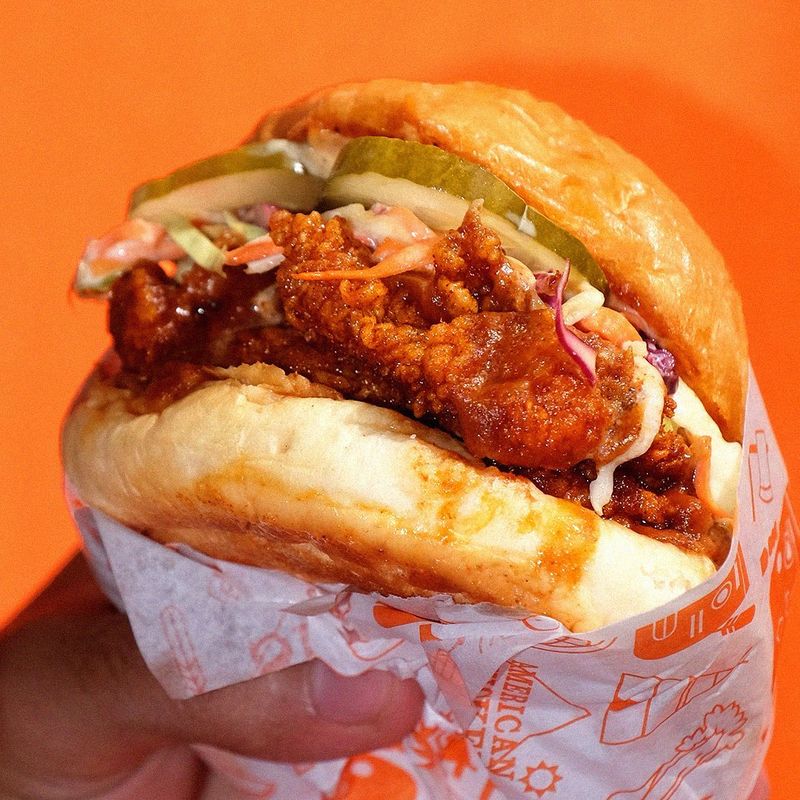 Burger hits di Jakarta Selatan