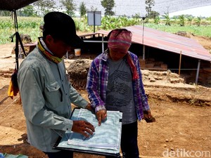 Tangga Bangunan Suci Pra-Majapahit Ditemukan di Situs Watu Kucur Jombang