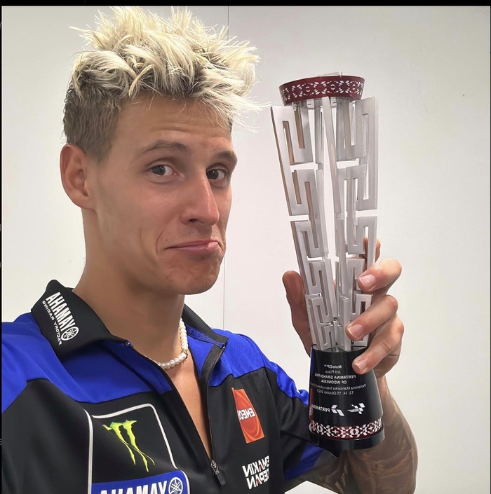 Fabio Quartararo meraih podium ketiga di MotoGP Mandalika 2023