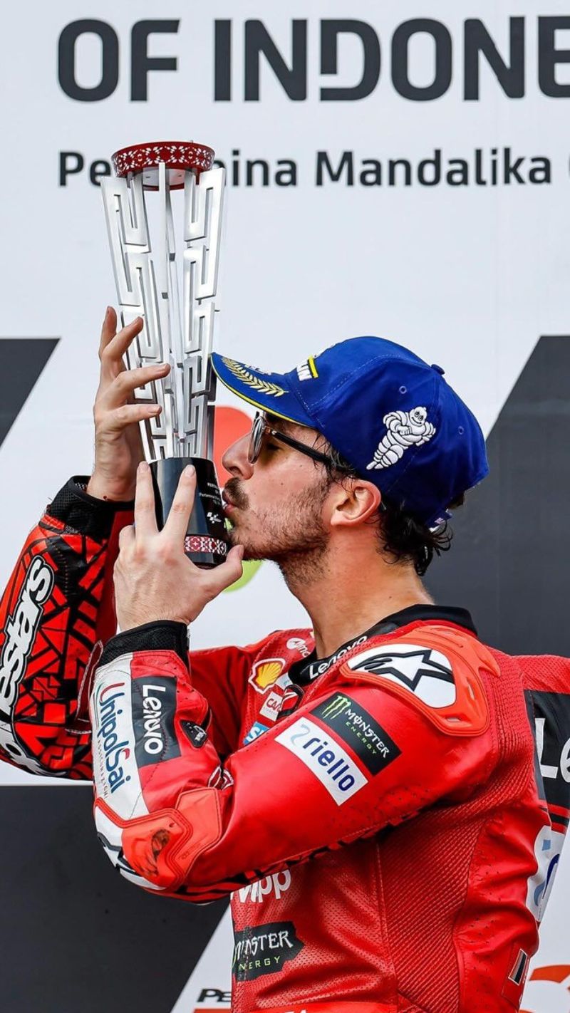 Francesco Bagnaia juara MotoGP Mandalika 2023