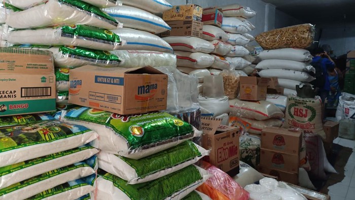 Harga beras di pasar mulai turun