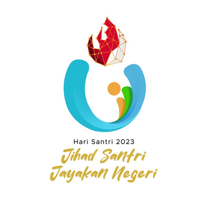Logo Hari Santri 2023. (Dok. Kemenag)