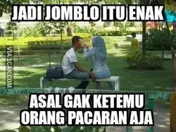Meme Lucu Keuntungan Jadi Jomblo, yang Penting Happy!