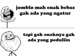 Meme Lucu Keuntungan Jadi Jomblo, yang Penting Happy!