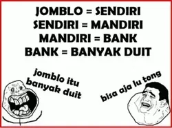 Meme Lucu Keuntungan Jadi Jomblo, yang Penting Happy!