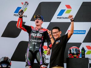 Sandiaga Uno Evaluasi MotoGP Mandalika 2023, Harus Perbanyak Musala
