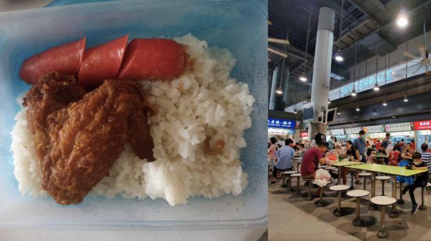 Pembeli protes nasi lemak harga Rp 60 ribu