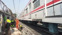 Bangunan liar yang menjadi tempat prostitusi itu berada di pinggir rel KA Jalan Bandengan III RW 10 Kelurahan Pekojan, Tambora. Lokasinya berbaatasan dengan wilayah Kecamatan Penjaringan, Jakarta Utara. (dok.istimewa)