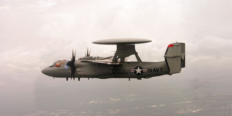 Pesawat Pemindai E-2D Advanced Hawkeye yang siap bantu Israel