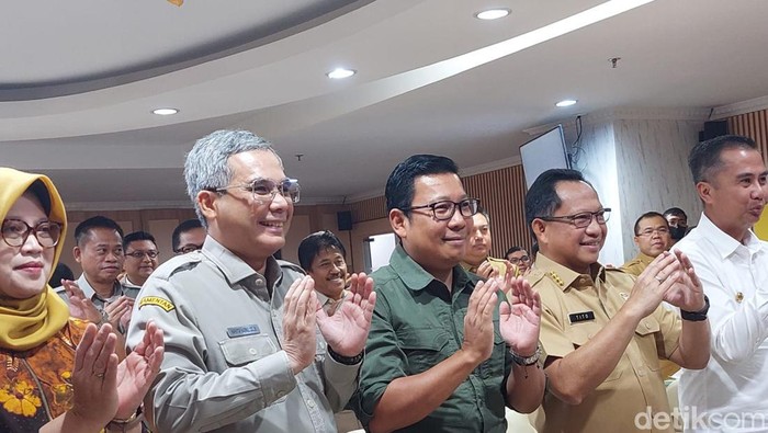 Plt Mentan Arief Prasetyo dan Mendagri Tito Karnavian