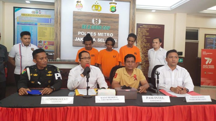 Polres Metro Jakarta Selatan menangkap pengeroyok anggota Babinsa TNI