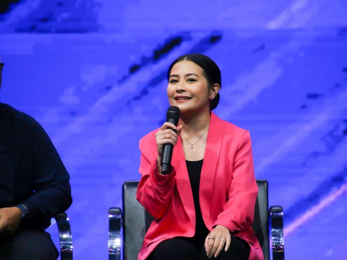 Prilly Latuconsina saat ditemui di kawasan Jakarta.