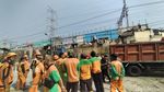 Potret Kawasan Prostitusi Gang Royal Pinggir Rel Kini Rata Tanah