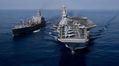 Siap Bantu Israel, Kapal Induk Terbesar Dunia Milik AS Tiba di Laut Mediterania