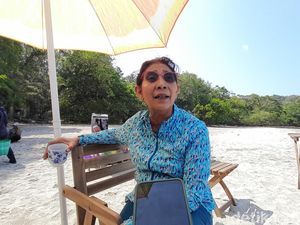Susi Pudjiastuti Kenang Kejayaan Lobster di Laut Pangandaran