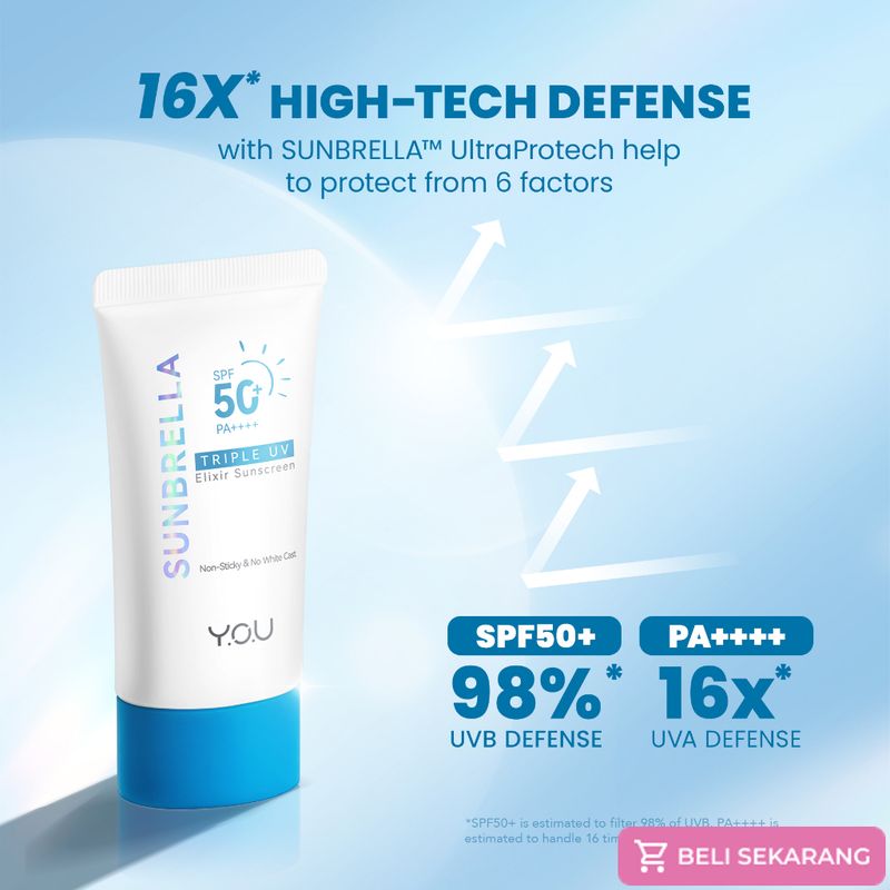 YOU Sunbrella Triple UV Elixir Sunscreen SPF50+ PA++++