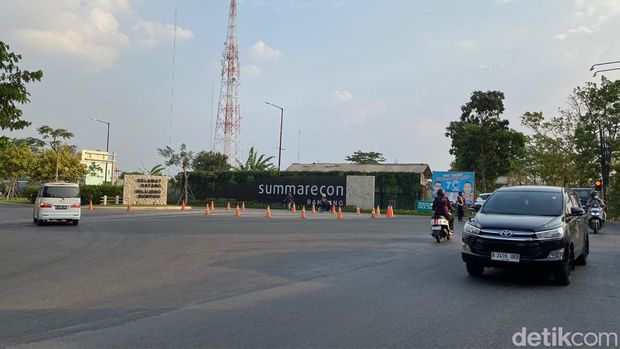 Akses menuju Stasiun Tegalluar via Summarecon, Gedebage, Kota Bandung.