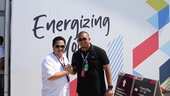 Andre Rosiade dan Menteri BUMN Andre Rosiade (Dok. Istimewa)