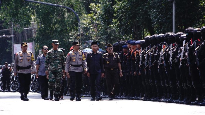 Apel pasukan Polda Jabar menjelang Pemilu 2024