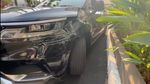 Penampakan Kondisi Mobil Baim Wong Usai Menabrak Tembok Gedung Parkir