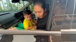 Penampakan Kondisi Mobil Baim Wong Usai Menabrak Tembok Gedung Parkir
