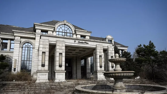 Deretan Rumah Mewah yang Kosong/Jade GAO/AFP