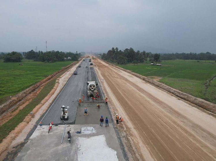 Dilengkapi Flyover di Atas Rel, Ini Penampakan Proyek Tol Padang-Sicincin
