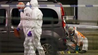 Belgia meningkatkan kewaspadaan terornya ke tingkat tertinggi usai laporan polisi tentang penembakan dua warga Swedia tersebut. REUTERS/Johanna Geron  