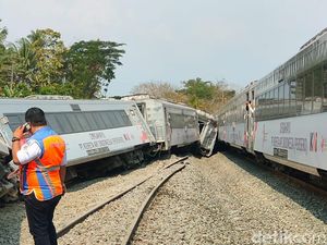 KA  Argo Semeru Vs Argo Wilis di Sentolo, Evakuasi Masih Berlangsung