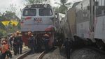 Foto-foto Terkini Kecelakaan KA Argo Semeru di Yogyakarta