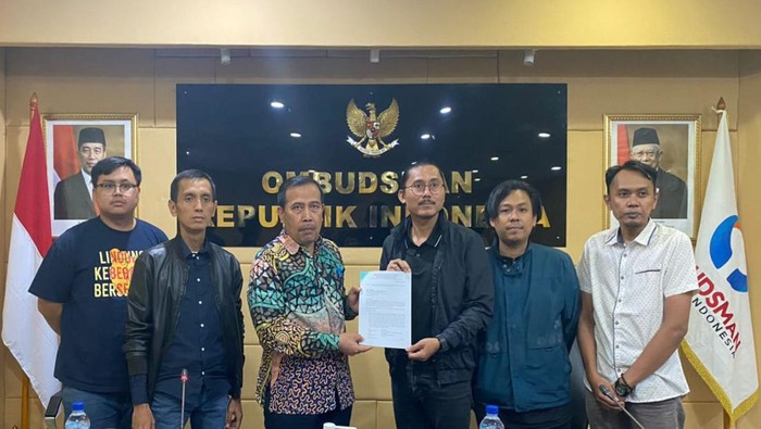 Koalisi Masyarakat Sipil lapor ke Ombudsman (dok.istimewa)