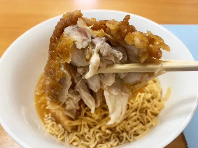Kuah ramen dari ayam goreng KFC