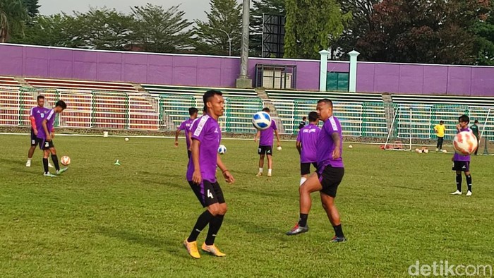 Latihan PSGC Ciamis jelang Liga 3 Asprov