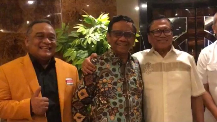 Mahfud Md bertemu OSO (dok istimewa)