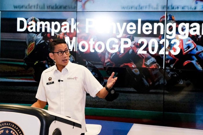 Menteri Pariwisata dan Ekonomi Kreatif (Menparekraf) Sandiaga Salahuddin Uno