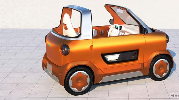 Mobil listrik AIM EV Micro 01 siap meluncur di Japan Mobility Show 2023