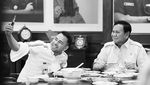 Momen Prabowo Subianto Saat Makan Bareng Presiden Jokowi hingga Ridwan Kamil