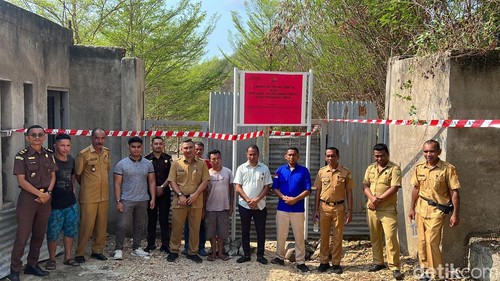 Penyidik Kejati NTT menyita tanah milik Bahasili Papan di Labuan Bajo, terkait korupsi aset Pemprov NTT.