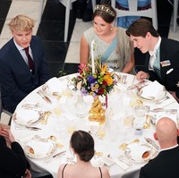 Pada 14 November mendatang, Pangeran Christian akan menghadiri pertemuan pemerintahan yang masih menjadi bagian dari rangkaian selebrasi ulang tahunnya. Dalam kesempatan tersebut, ia akan dideklarasikan sah untuk bergabung dengan parlemen Denmark. (Foto: Mads Claus Rasmussen/Ritzau Scanpix via AP)