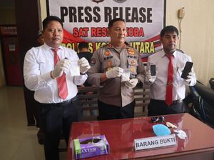 Polres Kolaka Utara Tangkap 2 Pengedar 96 Gram Sabu