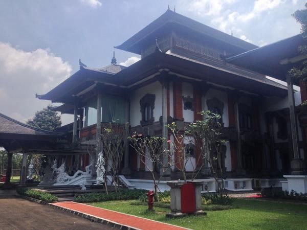 Puri Jati Ayu, rumah Soeharto di belakang Museum Purnabhakti TMII. (Dok: X @detikcom)